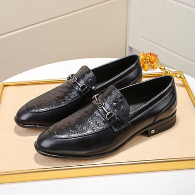 Louis Vuitton 2020 Mens Leather Loafer - 루이비통 2020 남성용 레더 로퍼 LOUS0795,Size(240 - 270).블랙