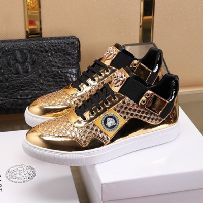 Versace 2020 Mens Sneakers - 베르사체 2020 남성용 스니커즈 VERS0415,Size (240 - 270).옐로우골드