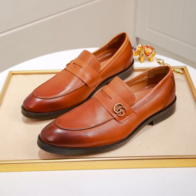 Gucci 2020 Mens Leather Loafer - 구찌 2020 남성용 레더 로퍼 GUCS0881,Size(240 - 270).브라운