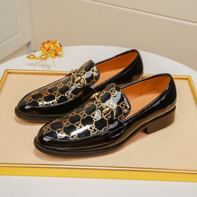 Gucci 2020 Mens Leather Loafer - 구찌 2020 남성용 레더 로퍼 GUCS0904,Size(240 - 270).블랙