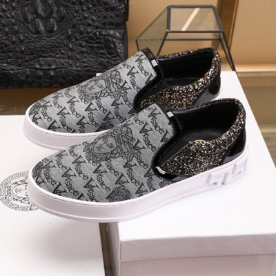 Versace  2020 Mens Slip On - 베르사체 2020 남성용 슬립온 VERS0435,Size(240 - 270).그레이