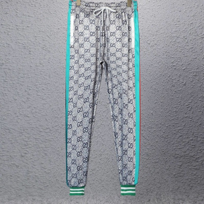 [구찌]Gucci 2020 Mens Casual Logo Training Pants - 구찌 2020 남성 캐쥬얼 로고 트레이닝 팬츠 Guc02232x.Size(m - 3xl).그레이