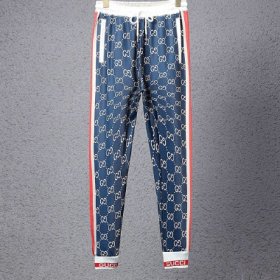 [구찌]Gucci 2020 Mens Casual Logo Training Pants - 구찌 2020 남성 캐쥬얼 로고 트레이닝 팬츠 Guc02234x.Size(m - 3xl).블루