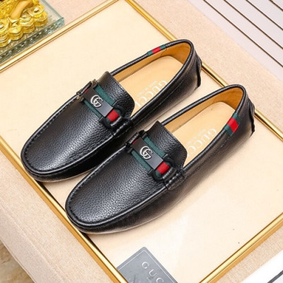 Gucci 2020 Mens Leather Loafer - 구찌 2020 남성용 레더 로퍼 GUCS0934,Size(240 - 270).블랙