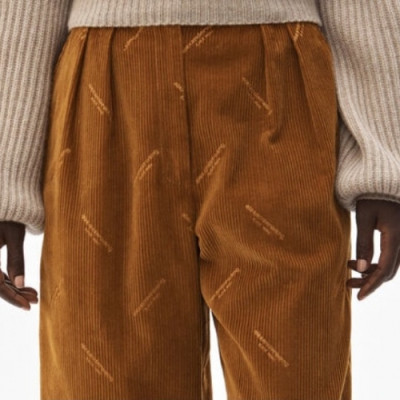 [매장판]Alexsander Wang 2020 Womens Logo Classic Corduroy Pants - 알렉산더왕 2020 여성 로고 클래식 골덴 팬츠 Alw0075x.Size(s - l).2컬러(화이트/브라운)