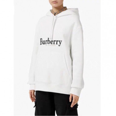 [버버리]Burberry 2020 Mm/Wm Logo Casual Cotton Hoodie - 버버리 2020 남자 로고 캐쥬얼 코튼 후디 Bur02248x.Size(s - xl).화이트