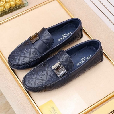 Louis Vuitton 2020 Mens Leather Loafer - 루이비통 2020 남성용 레더 로퍼 LOUS0908,Size(240 - 270).블루