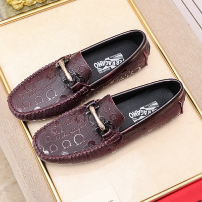 Ferragamo  2020 Mens Leather Loafer - 페라가모 2020 남성용 레더 로퍼 FGMS0323,Size(240 - 270).와인