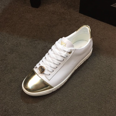 Armani 2020 Mens Leather Sneakers  - 알마니 2020 남성용 레더 스니커즈 ARMS0276,Size(240 - 270).화이트