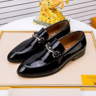 Louis Vuitton 2020 Mens Leather Shoes - 루이비통 2020 남성용 레더 슈즈 LOUS0912,Size(240 - 270).블랙