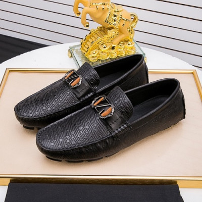 Ermenegildo Zegna  2020 Mens Leather Loafer - 에르메넬질도 제냐 2020 남성용 레더 로퍼 ZEGS0023.Size(240 - 270).블랙