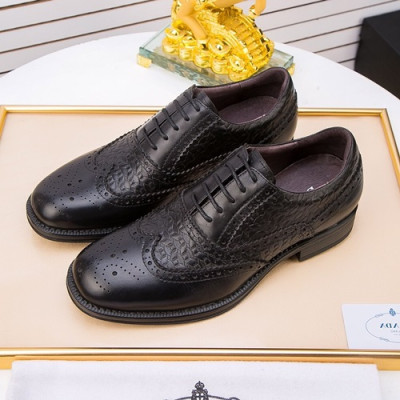 Prada 2020 Mens Leather Oxford Shoes - 프라다 2020 남성용 레더 옥스퍼드 슈즈,PRAS0336,Size(240 - 270).블랙