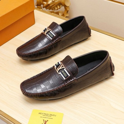 Louis Vuitton 2020 Mens Leather Loafer - 루이비통 2020 남성용 레더 로퍼 LOUS0939,Size(240 - 270).브라운