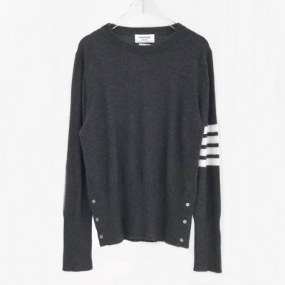 [톰브라운]Thom Browne 2020 Mens Strap Crew-neck Cashmere Sweaters - 톰브라운 2020 남성 스트랩 크루넥 캐시미어 스웨터 Thom0617x.Size(s - 2xl).다크그레이