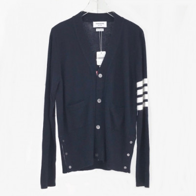 [톰브라운]Thom Browne 2020 Mm/Wm Strap V-neck Cashmere Cardigan - 톰브라운 2020 남자 스트랩 브이넥 캐시미어 가디건 Thom0620x.Size(s - 2xl).네이비