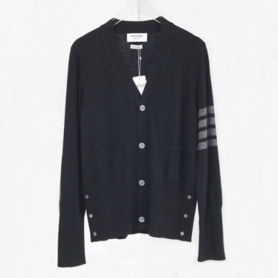 [톰브라운]Thom Browne 2020 Mm/Wm Strap V-neck Cashmere Cardigan - 톰브라운 2020 남자 스트랩 브이넥 캐시미어 가디건 Thom0622x.Size(s - 2xl).다크그레이