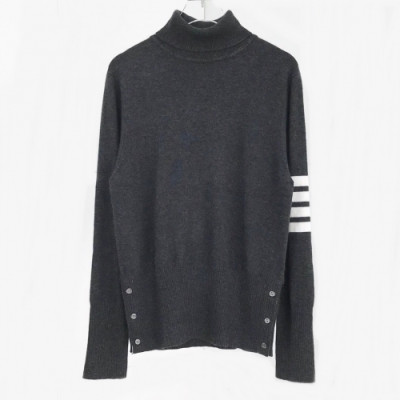 [톰브라운]Thom Browne 2020 Mens Strap Turtle-neck Cashmere Sweaters - 톰브라운 2020 남성 스트랩 터틀넥 캐시미어 스웨터 Thom0625x.Size(s - 2xl).다크그레이