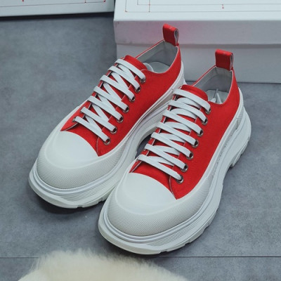 Alexander McQueen 2020 Mm / Wm Sneakers - 알렉산더맥퀸 2020 남여공용 스니커즈 AMQS0127,Size(225 - 270).레드