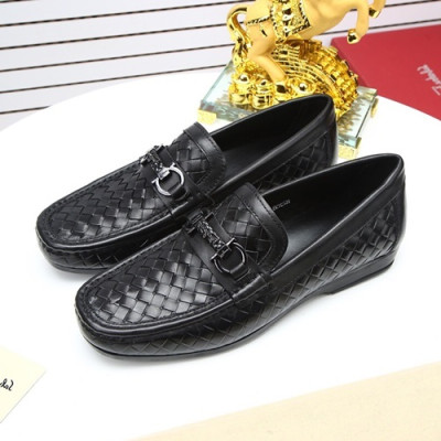 Ferragamo  2020 Mens Leather Loafer - 페라가모 2020 남성용 레더 로퍼 FGMS0360,Size(240 - 270).블랙