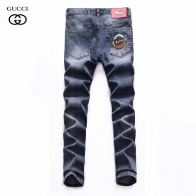 [구찌]Gucci 2020 Mens Casual Classic Denim Jeans - 구찌 2020 남성 캐쥬얼 클래식 청바지 Guc02365x.Size(28 - 38).블루