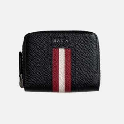 Bally 2020 Mm / Wm Leather Coin Purse / Card Purse - 발리 2020 남여공용 레더 코인 퍼스 / 카드 퍼스  BALB0052.블랙