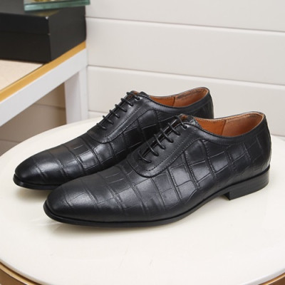 Berluti 2020 Mens Leather Oxford Shoes -  벨루티 2020 남성용 레더 옥스퍼드 슈즈 BERTS0078.Size(240 - 275).블랙