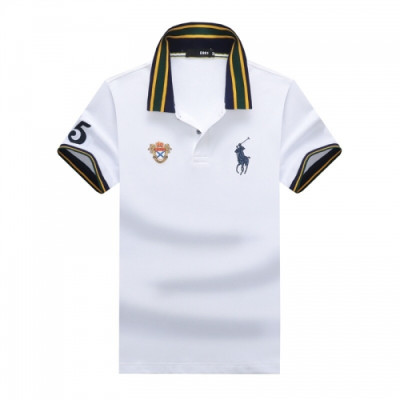 [폴로]Polo 2020 Mens Logo Cotton Polo Short Sleeved Tshirs - 폴로 2020 남성 로고 코튼 폴로 반팔티 Pol0035x.Size(m - 3xl).화이트