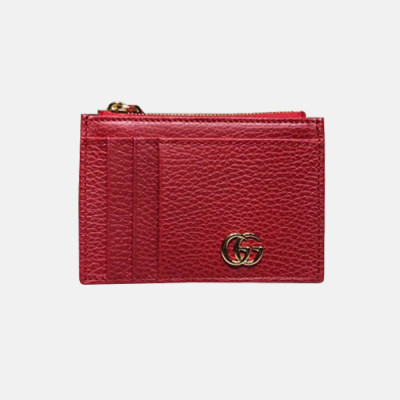 Gucci 2020 Ladies Leather Card Purse / Coin Purse ,547804 - 구찌 2020 여성용 레더 카드 퍼스 / 코인 퍼스,GUW0127.레드