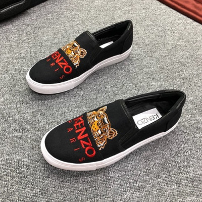 Kenzo 2020 Mm / Wm Slip On - 겐조 2020 남여공용 슬립온,KENS0039,Size(225-270),블랙