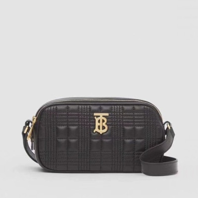 Burberry 2020 Leather Camera Shoulder Bag / Hip Sack Belt Bag,18cm  - 버버리 2020 남여공용 레더 카메라 숄더백 / 힙색 벨트백 ,BURB0463,18cm, 블랙