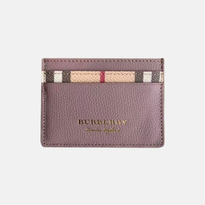 Burberry 2020 Leather Card Purse  - 버버리 2020 남여공용 레더 카드 퍼스 BURW0104.Size(10CM).연핑크