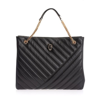 Bvlgari 2020 Serpenti Cabochon Leather Tote Bag,40CM - 불가리 2020 세르펜티 카보숑 레더 토트백,BVLB0233,40cm,블랙