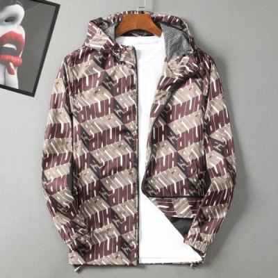 [펜디]Fendi 2020 Mens Logo Casual Jackets - 펜디 2020 남성 로고 캐쥬얼 자켓 Fen0637x.Size(l - 4xl).버건디