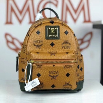 MCM 2020 Visetos Shoulder Bag / Hip Sack / Back Pack,21cm - 엠씨엠 2020 비세토스 여성용 숄더백 / 힙색 / 백팩 MCMB0428,21cm,브라운