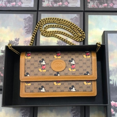 Gucci 2020 Chain Shoulder Bag,20CM - 구찌 2020 여성용 체인 숄더백 ,GUB1044,20cm,브라운