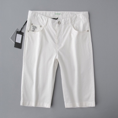 [베르사체]Versace 2020 Mens Casual Cotton Half Pants - 베르사체 2020 남성 캐쥬얼 코튼 반바지 Ver0582x.Size(29 - 40).화이트