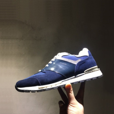 Berluti 2020 Mens Leather Sneakers -  벨루티 2020 남성용 레더 스니커즈 BERTS0085.Size(245 - 270).블루