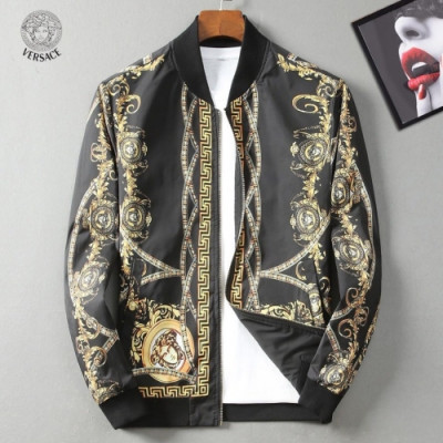 [베르사체]Versace 2020 Mens Medusa Casual Jackets - 베르사체 2019 남성 메두사 캐쥬얼 양면 자켓 Ver0585x.Size(m - 5xl).블랙