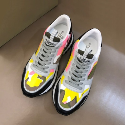 Valentino 2020 Mm / Wm Sneakers - 발렌티노 2020 남여공용 스니커즈,VTS0200,Size(225 - 280).옐로우핑크