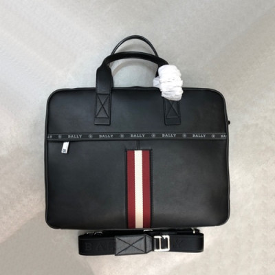 Bally 2020 Leather  Mens Business,40cm  - 발리 2020 레더 남성용 서류가방, BALB0129,40cm,블랙