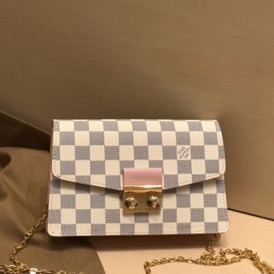 Louis Vuitton 2020 Chain Shoulder Cross Bag,21cm - 루이비통 2020 체인 숄더 크로스백 M60159,LOUB1965,21cm,화이트