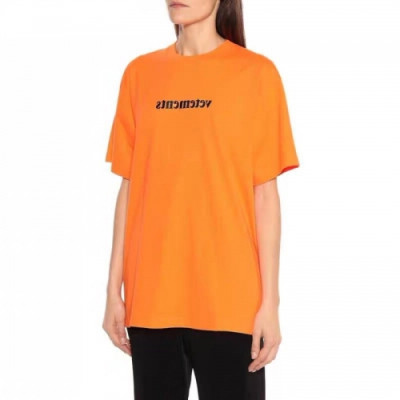 [베트멍]Vetements 2020 Mm/Wm Printing Logo Cotton Short Sleeved Oversize Tshirts - 베트멍 2020 남/녀 프린팅 로고 코튼 오버사이즈 반팔티 Vet0070x.Size(xs - l).3컬러(블랙/오렌지/화이트)