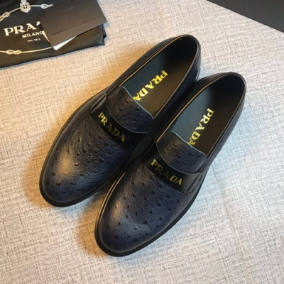 Prada 2020 Mens Leather Loafer - 프라다 2020 남성용 레더 로퍼,PRAS0349,Size(240 - 270).네이비