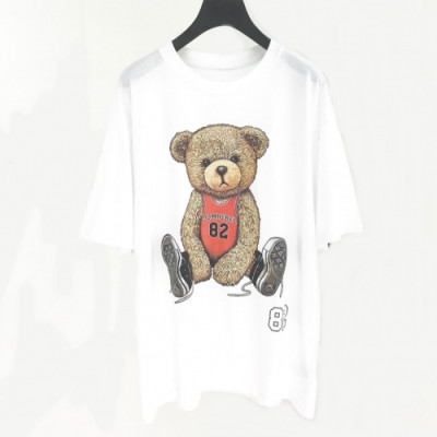 [버버리]Burberry 2020 Mens Logo Cotton Short Sleeved Tshirts - 버버리 2020 남성 로고 코튼 반팔티 Bur02452x.Size(s - 2xl).화이트