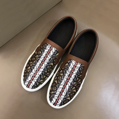 Burberry 2020 Mens Slip On - 버버리 2020 남성용 슬립온 BURS0112,Size(240 - 270).브라운