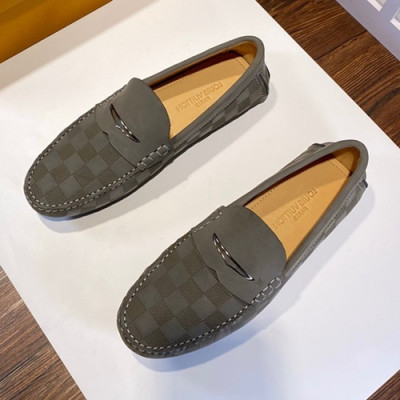 Louis Vuitton 2020 Mens Leather Loafer - 루이비통 2020 남성용 레더 로퍼 LOUS1044,Size(245 - 270).그레이