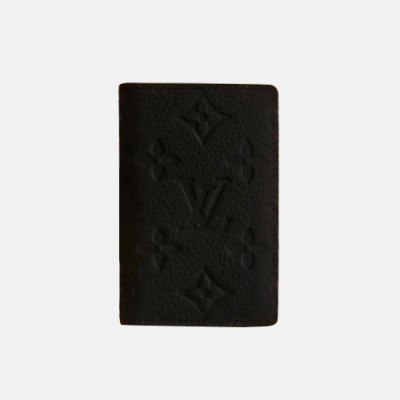 Louis Vuitton 2020 Leather Card Purse M69044 - 루이비통 2020 남여공용 카드 퍼스,LOUW0392,블랙