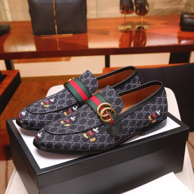 Gucci 2020 Mens Loafer - 구찌 2020 남성용 로퍼 GUCS01083,Size(240 - 270).블랙