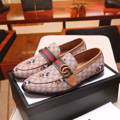 Gucci 2020 Mens Loafer - 구찌 2020 남성용 로퍼 GUCS01084,Size(240 - 270).브라운