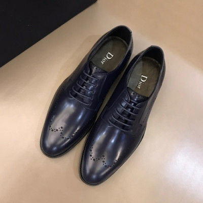 Dior 2020 Mens Leather Oxford Shoes  - 디올 2020 남성용 레더 옥스퍼드 슈즈 DIOS0187.Size (240 - 275).네이비